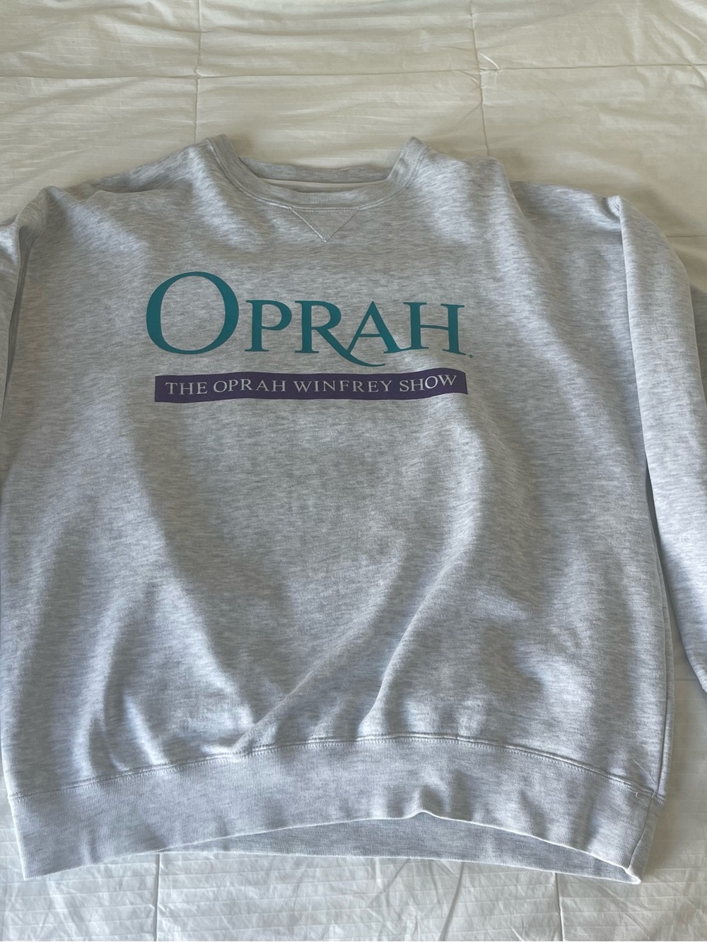 Vintage Oprah Winfrey Show Gray Sweatshirt